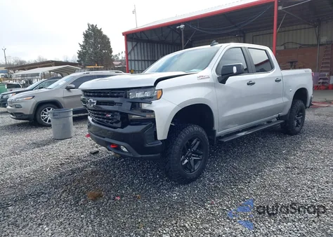 2021 Chevrolet Silverado 1500 4Wd Short Bed Lt Trail Boss from USA, damaged, VIN 1GCPYFED3MZ169548